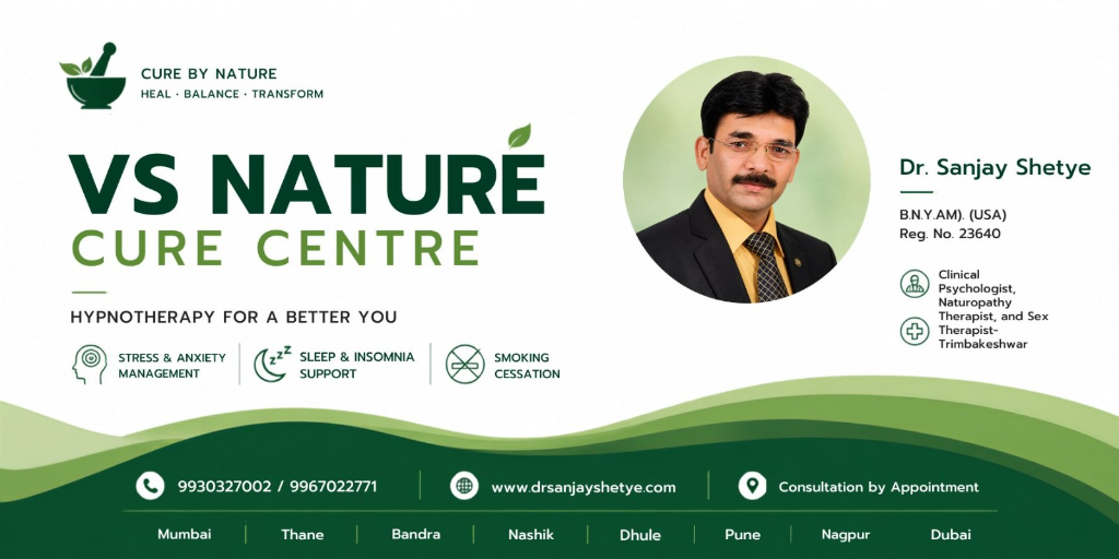 VS Nature Cure Centre Banner